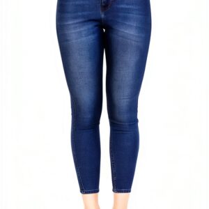 Lee Damen Jeans Skinny Blau Baumwolle Elasthan-0
