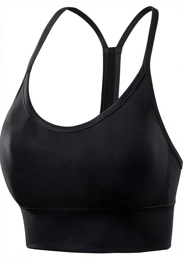 Sport-BH Damen Elegantyl Push-Up Yoga Fitness atmungsaktiv