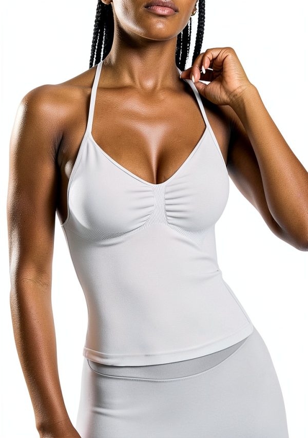 Generisch Tank Top Damen V-Ausschnitt weich atmungsaktiv