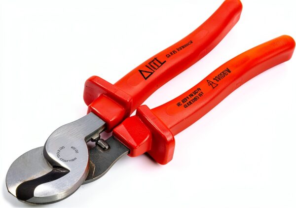 VDE Kabelzange Orange 9 Zoll Aluminium Nylon11 Elektriker-0