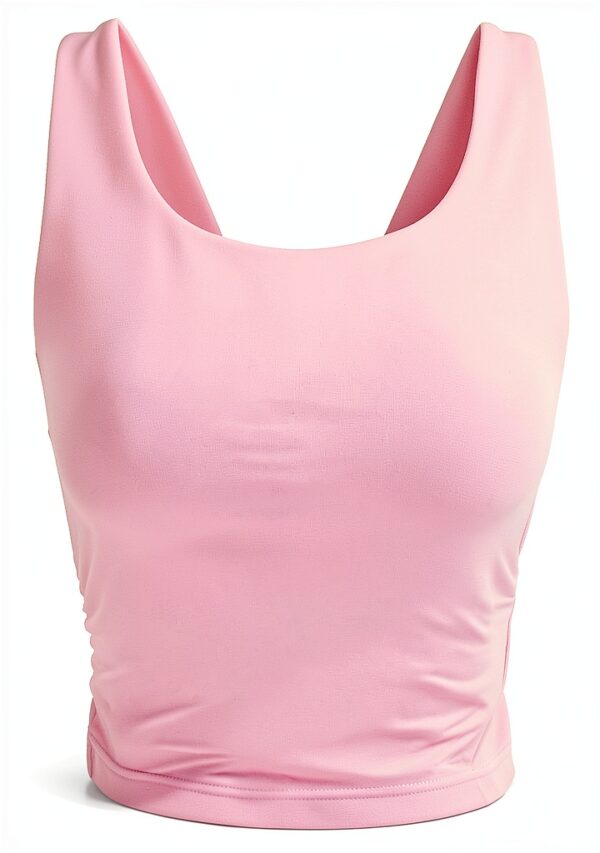 Damen Top Baumwolle Spaghetti Träger Sommer Basic-3