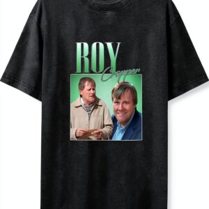 Unisex Baumwoll T-Shirt Schwarz Casual Freizeit Büro-0