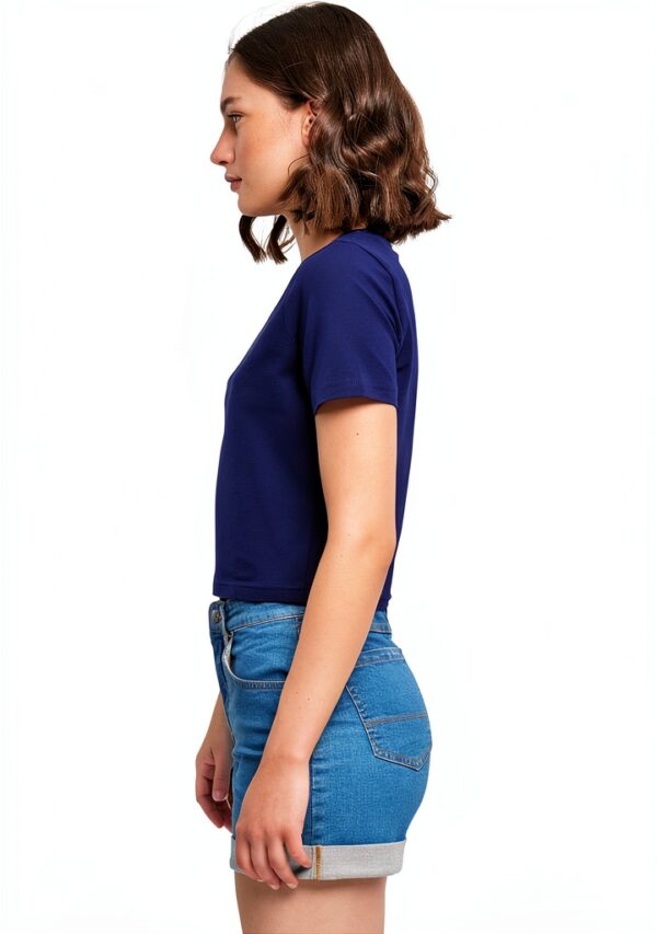 Build Your Brand Damen T-Shirt leichte Baumwolle-4