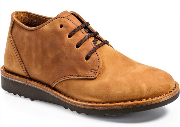 Herrenschuhe AM01 Fudge Leder Klassisches Design-4
