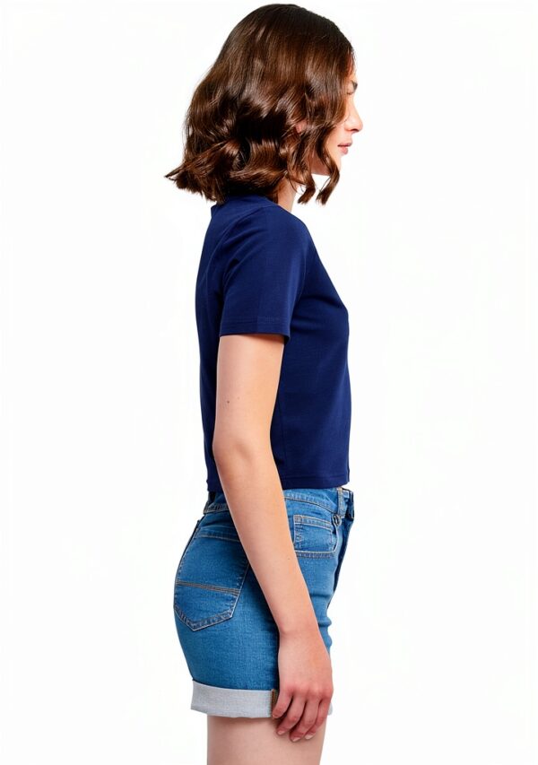 Build Your Brand Damen T-Shirt leichte Baumwolle-5