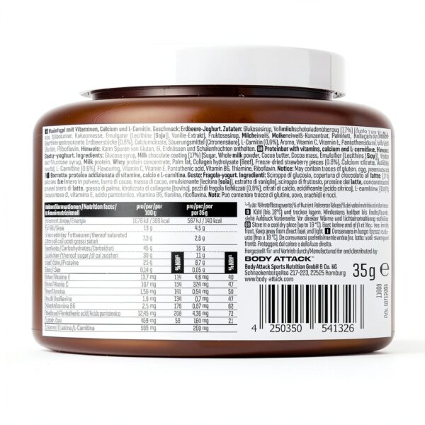 Proteinriegel Body Attack proteinreich low fat-2