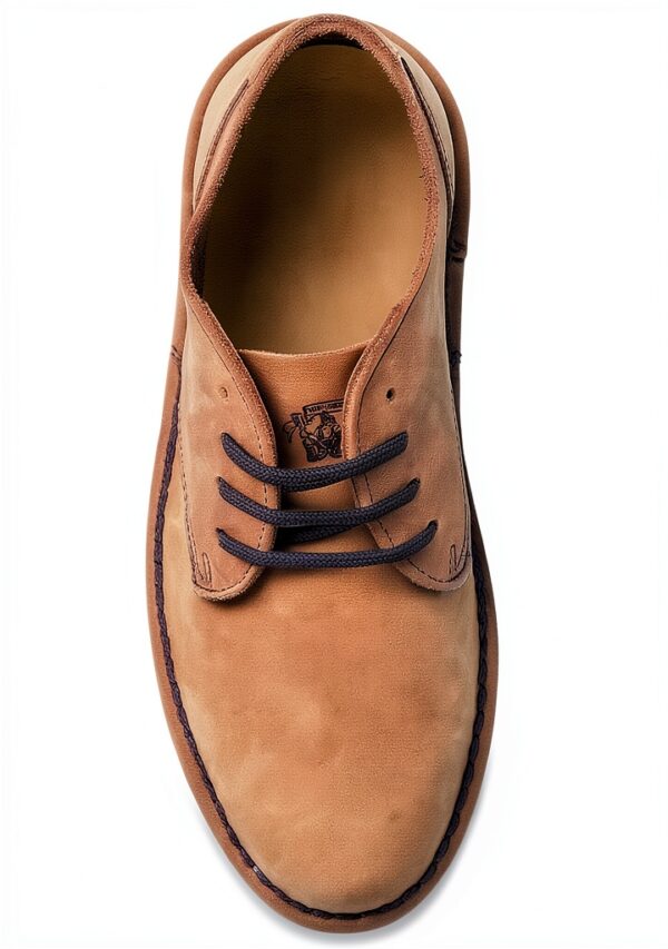 Herrenschuhe AM01 Fudge Leder Klassisches Design-2