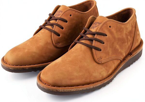Herrenschuhe AM01 Fudge Leder Klassisches Design-0