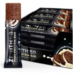 IronMaxx Zenith 50 High Protein Bar 12x100g Kokosnuss 16x45g Brownie-0