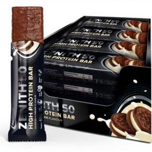 IronMaxx Zenith 50 High Protein Bar 12x100g Kokosnuss 16x45g Brownie-0