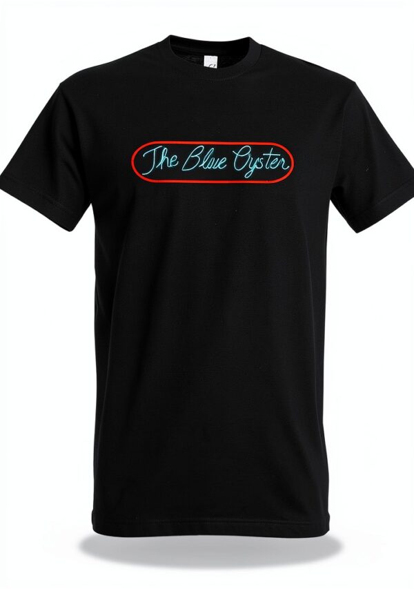Urban Backwoods The Blue Oyster Herren T-Shirt Schwarz Premium-0