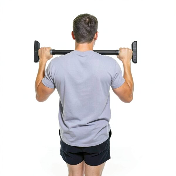 Klimmzugstange PULLUP DIP Profi Türreck mit Griffen 73‑92 cm-5