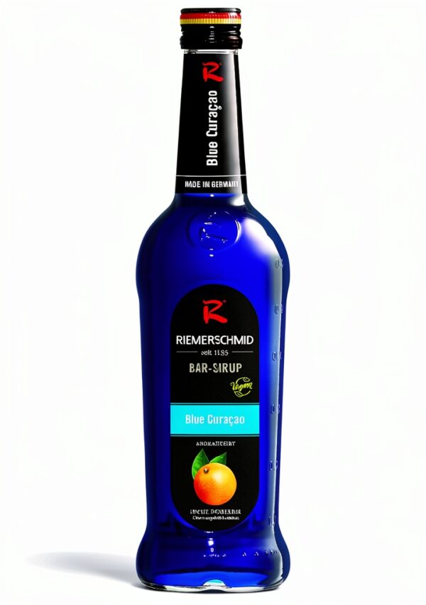 Riemerschmid Bar-Sirup Blue Curacao 700 ml – alkoholfrei, vegan-0
