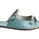 El Naturalista Damen Sandalen N5684 Bare Flache Sandale Blau 37 EU-0