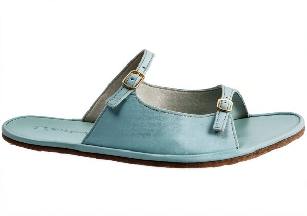 El Naturalista Damen Sandalen N5684 Bare Flache Sandale Blau 37 EU-0