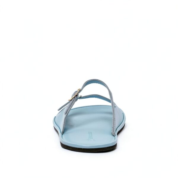 El Naturalista Damen Sandalen N5684 Bare Flache Sandale Blau 37 EU-3