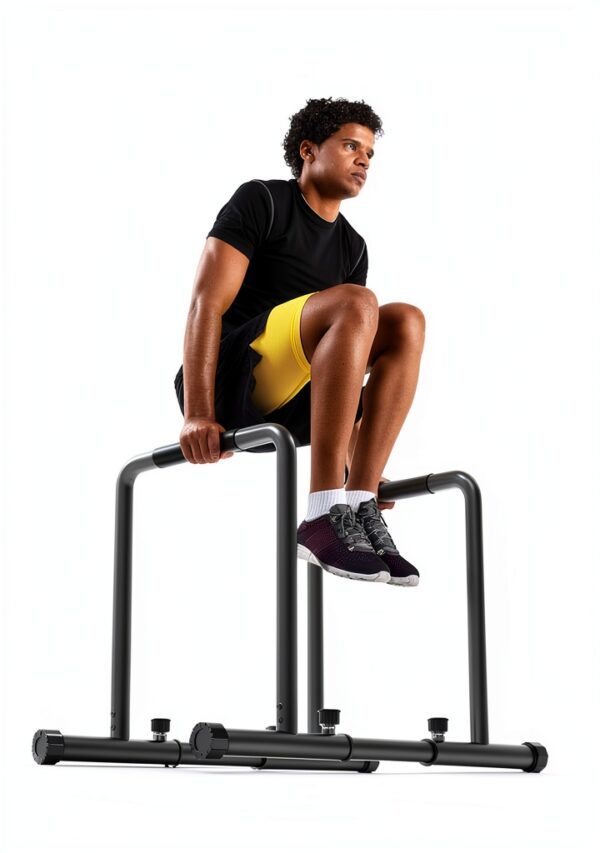 YOLEO Verstellbare Dip Barren 500 kg – tragbare Dip-Station, robust-1