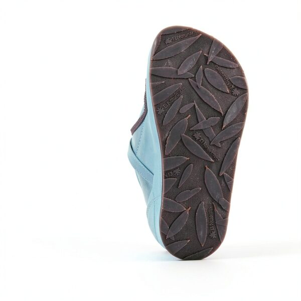 El Naturalista Damen Sandalen N5684 Bare Flache Sandale Blau 37 EU-2