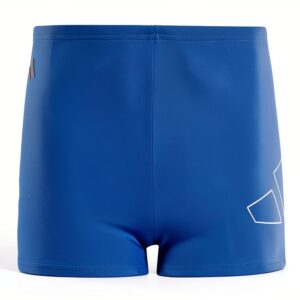 Adidas Herren Big Bars Swim Boxers Royal Blue Größe XS S-0