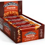 Eat Natural Frucht- & Nussriegel - Protein Erdnüsse, Mandeln & Salzkaramell - Proteinquelle, glutenfreier Snack - Perfekt für unterwegs. - 12x40 g-0
