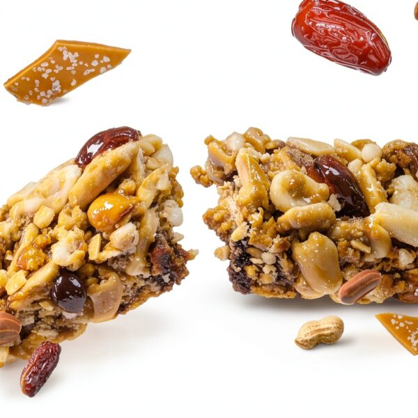 Eat Natural Frucht- & Nussriegel - Protein Erdnüsse, Mandeln & Salzkaramell - Proteinquelle, glutenfreier Snack - Perfekt für unterwegs. - 12x40 g-4