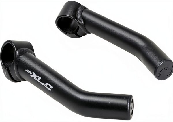 XLC Unisex – Erwachsene Zubehör Bar-Ends Gebogen Be-a01-1