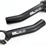 XLC Unisex – Erwachsene Zubehör Bar-Ends Gebogen Be-a01-0