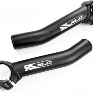 XLC Unisex – Erwachsene Zubehör Bar-Ends Gebogen Be-a01-0
