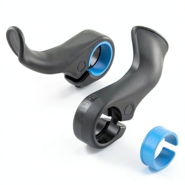 SQlab Unisex – Erwachsene 411 Innerbarends 2.0 Fahrrad Bar Ends für innen, Schwarz, Einheitsgröße-1